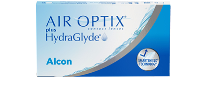 AIR OPTIX® PLUS HYDRAGLYDE® monthly contact lenses