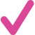 Pink Checkmark