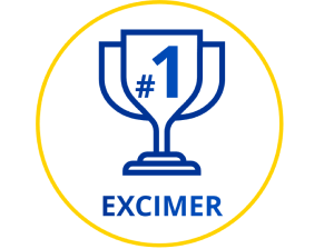 Cup icon with number 1-in yellow ring