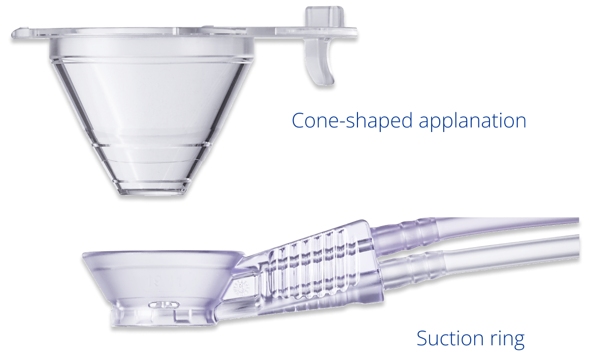 Image of universal patient interface cone size