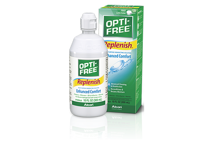 OPTI-FREE® Replenish® packshot