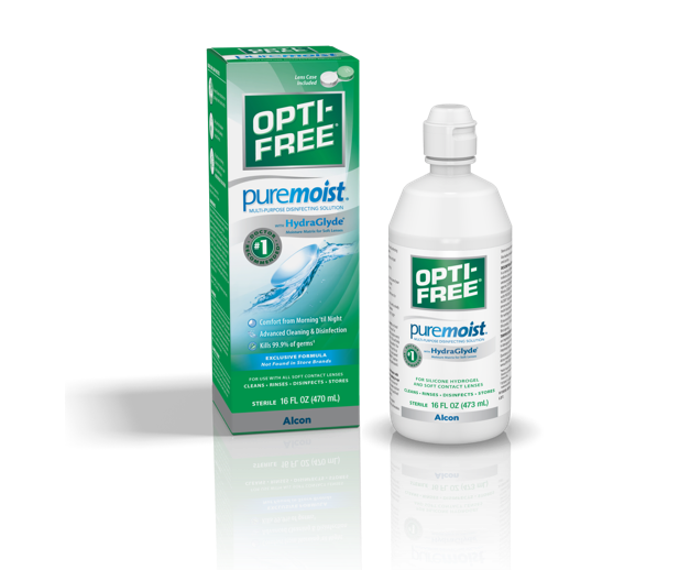 OPTI-FREE® Puremoist® packshots