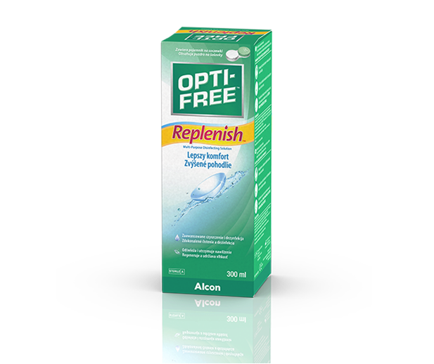 OPTI-FREE® Replenish® packshots