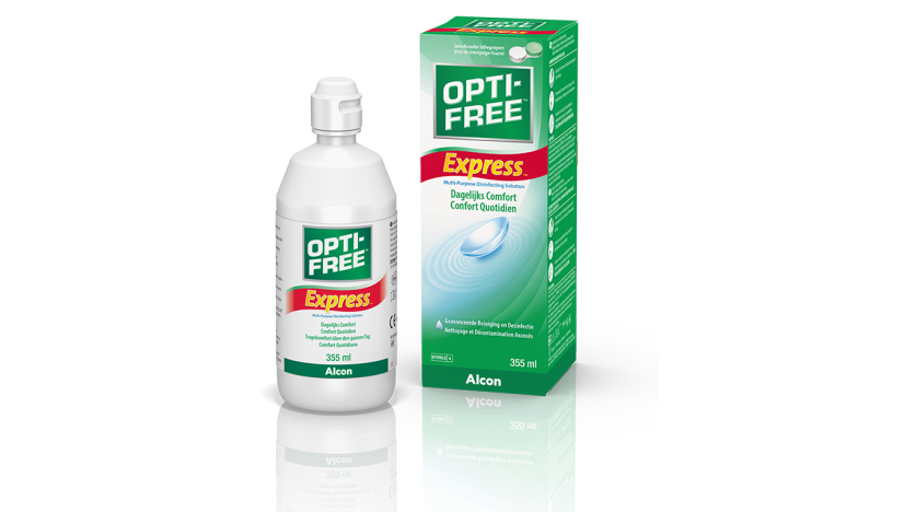OPTI-FREE Express pack shot