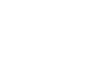 Een wit logo van twee tandwielen achter een stopwatch.