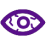 Icon showing eye dryness