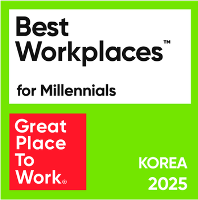 Best Workplaces for Millennials - Great Place to Work - Korea 2025