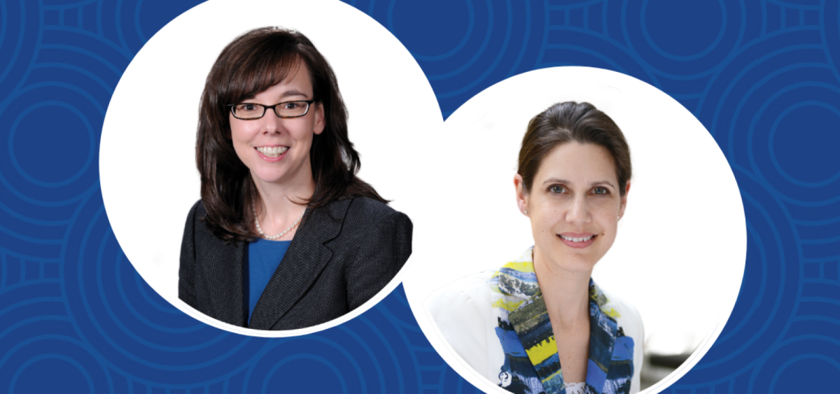 Laura Walker and Stephanie Waugh