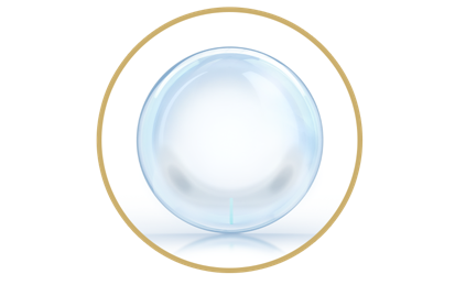 A single contact lens